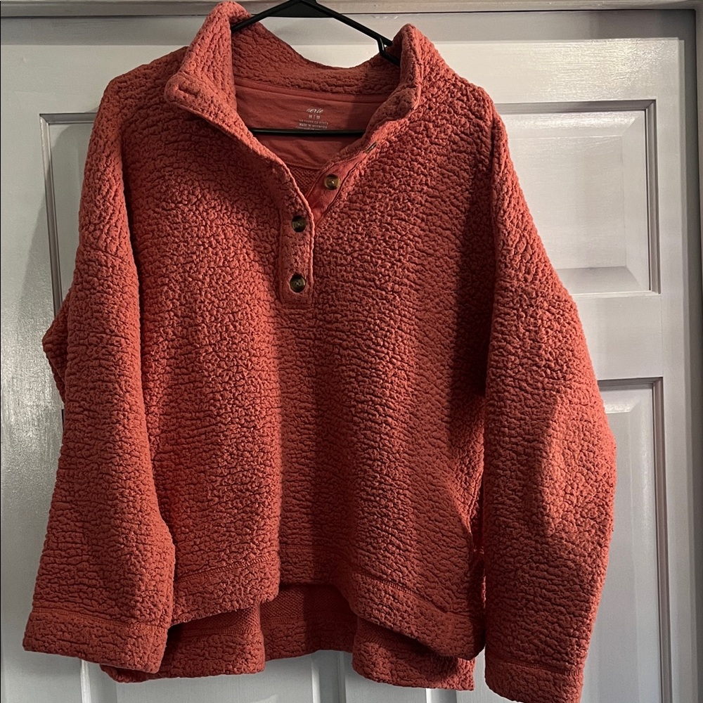 Cozy Sherpa Pullover